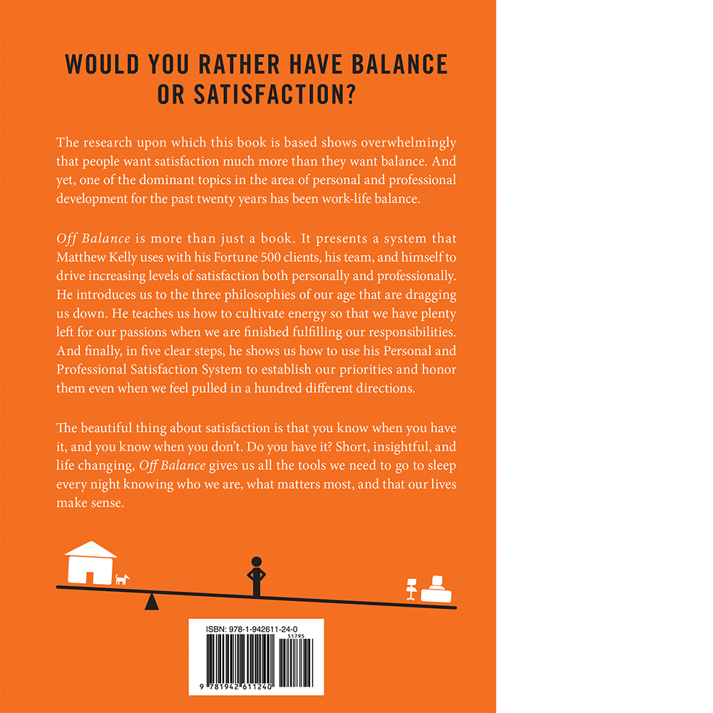 Off Balance Blue Sparrow Books